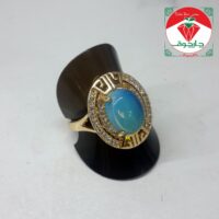 انگشتر ژوپینگ آکوامارین