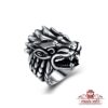 انگشتر مردانه طرح گرگ (Wolf) برند گامویا
