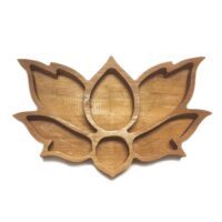 اردو خوری چوبی چارچوق طرح ترنج کد 002010