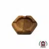 زیرسیگاری چوبی شش ضلعی قطر 13 کد 7001