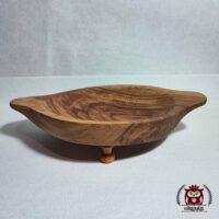 میوه خوری چوبی دستساز بلوط سایز 4 کد H12