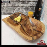 میوه خوری چوبی طرح 2خانه پایه دار مدل SV6-10