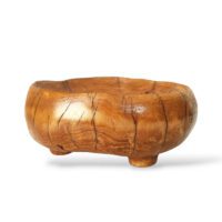 میوه خوری چوبی پایه دار دستساز کد 100007