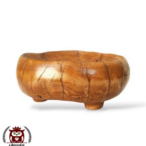 میوه خوری چوبی پایه دار دستساز کد 100007