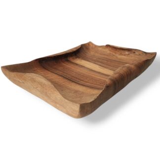 میوه خوری چوبی دفرمه دستساز کد 100009